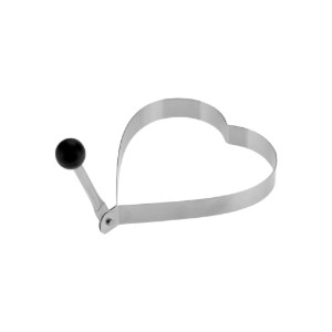 Set 2 forme inima pentru gatit, inox, 12 cm - Westmark