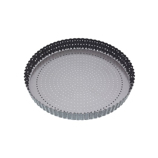 Tava perforata pentru tarte, otel, 30 cm - Kitchen Craft