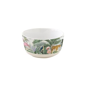 Bol ceramica, 20 cm, "Tropical Paradise" - Nuova R2S
