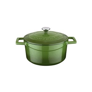 Cratita fonta, 20cm/2,82L "Folk", Verde - LAVA