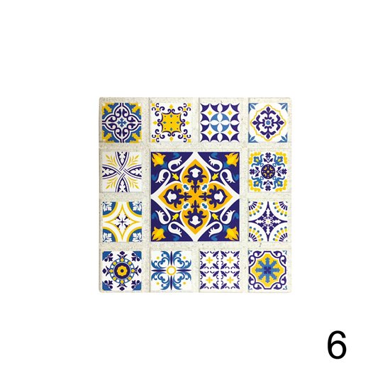 Suport ceramic pentru farfurii, 20x20 cm "Maiolica" - Nuova R2S