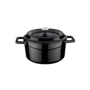 Cratita fonta, 20cm/2,82L, "Trendy", Negru - LAVA