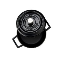 Cratita fonta, 20cm/2,82L, "Trendy", Negru - LAVA