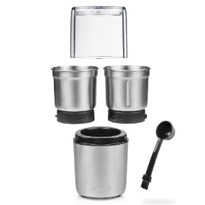 Mini-chopper multifunctional cu rasnita, 0,19L, 200W - Princess