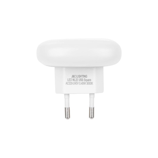 Dispozitiv de iluminat cu led si 2 porturi USB, 0,3W - Smartwares