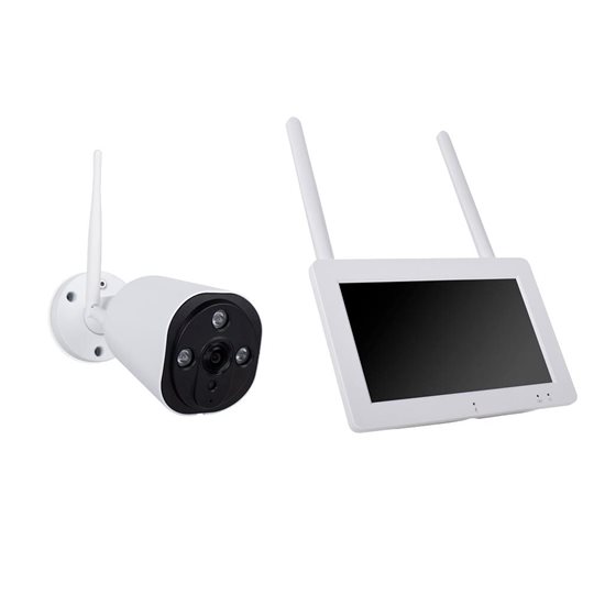 Set camera de supraveghere wireless, full HD, 7" - Smartwares