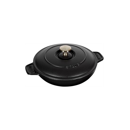 Vas cu capac, fonta, 20cm, Black - Staub