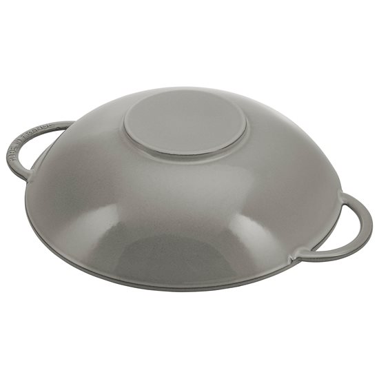 Tigaie wok, fonta, 37cm, Graphite Grey - Staub