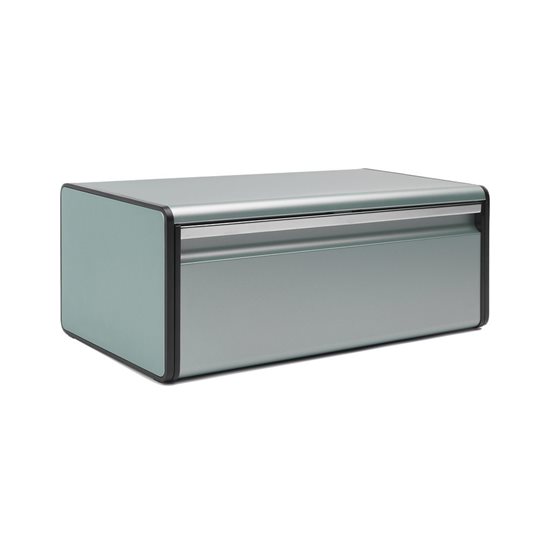 Cutie pentru paine, inox, 46,5 x 25 cm, "Fall Front", Metallic Mint  - Brabantia