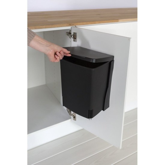 Cos de gunoi Built-in, plastic, 10 L, Negru - Brabantia