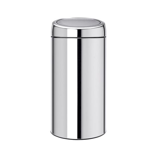 Cos de gunoi Touch Bin, 45 L, inox, Brilliant Steel - Brabantia