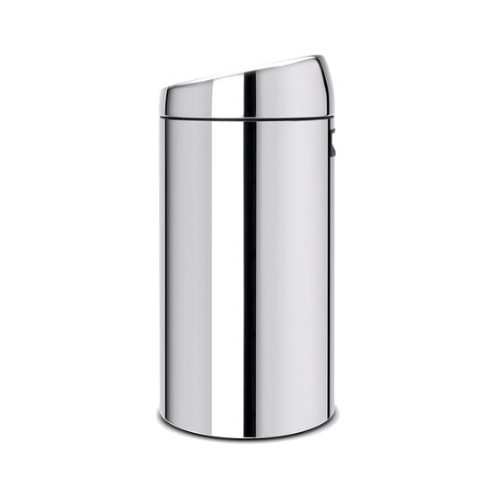 Cos de gunoi Touch Bin, 45 L, inox, Brilliant Steel - Brabantia