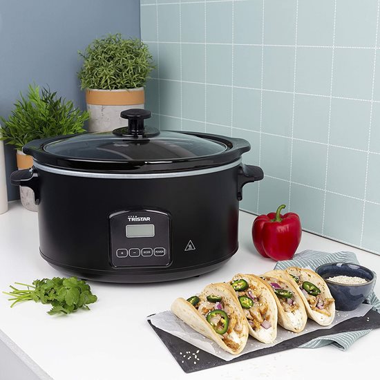 Oala electrica slow cooker, 4,5L, 210W - Tristar