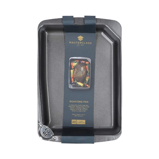 Tava pentru friptura, otel carbon, 34 x 23 cm, "Master Class"  - Kitchen Craft