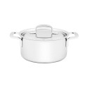 Cratita inox, cu capac, 24cm/5,2L, 