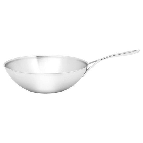 Tigaie wok 5-Ply, inox, 30 cm, "5-Plus" - Demeyere