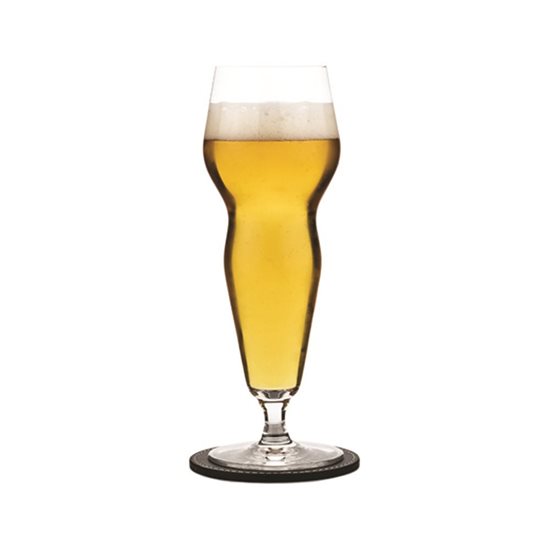 Set 2 pahare bere, sticla, 330ml, Freshness&Effervescence, "Bierissime" - Peugeot