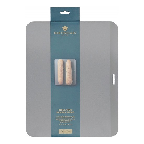Foaie de copt antiaderenta, otel carbon, 35 x 28 cm, "MasterClass" - Kitchen Craft