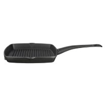 Tigaie grill patrata, fonta, 26 x 26 cm - LAVA
