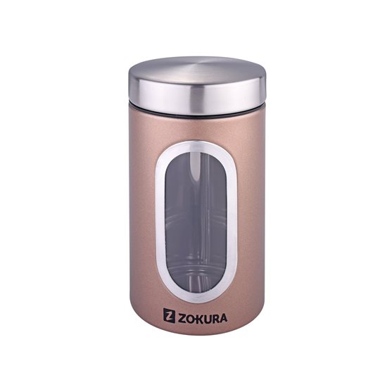 Recipient depozitare 800 ml, inox - Zokura