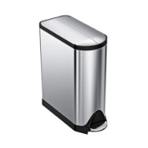 Cos de gunoi cu pedala, 45 L, inox - simplehuman