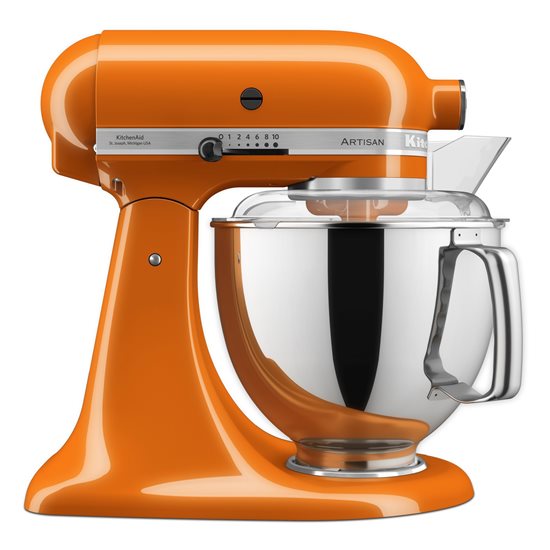 Mixer cu bol 4.8L, Artisan, Model 175, Honey - KitchenAid