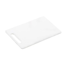 Tocator plastic, 29 x 19,5 cm, grosime 0,5 cm, Alb - Kesper