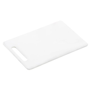 Tocator plastic, 34 x 24 cm, grosime 0,4 cm, Alb - Kesper