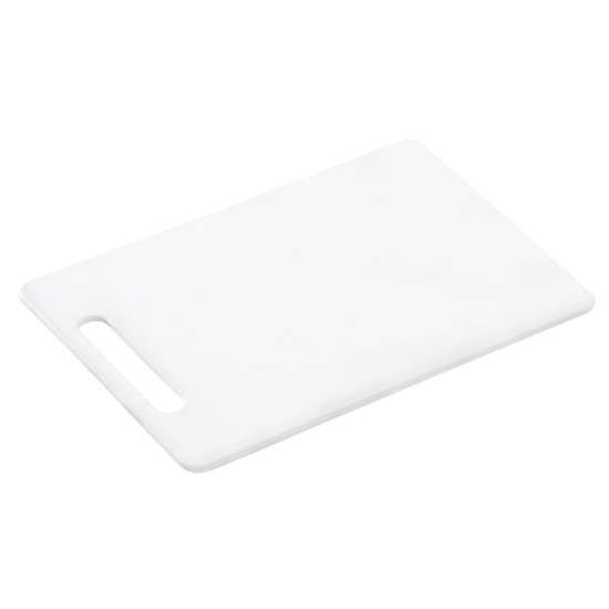 Tocator plastic, 34 x 24 cm, grosime 0,4 cm, Alb - Kesper