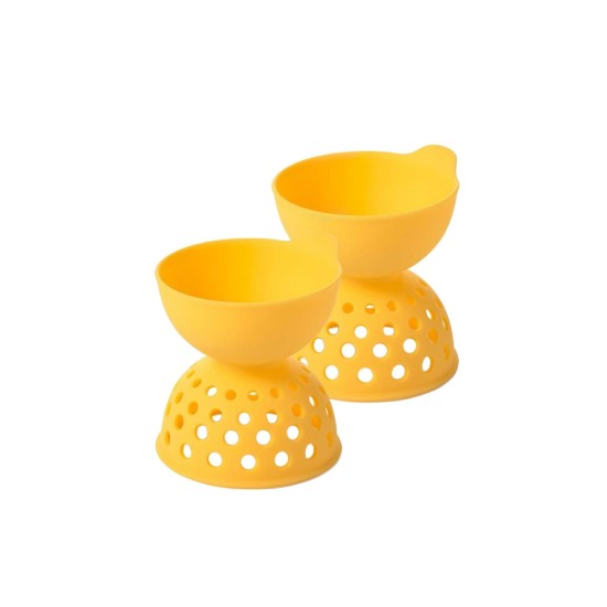 Set 2 forme pentru oua posate, silicon, "Good Grips" - OXO