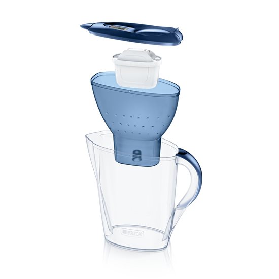 Pachet BRITA cana filtranta Marella 2,4 L si sticla filtranta Active 600 ml