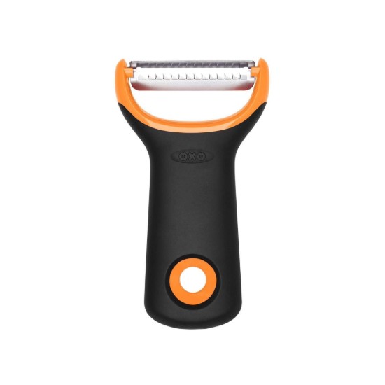 Decojitor Julienne, inox, Portocaliu, "Good Grips" - OXO