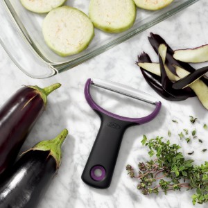 Decojitor mare de legume, inox, Mov, "Good Grips" - OXO