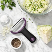 Decojitor mare de legume, inox, Mov, "Good Grips" - OXO