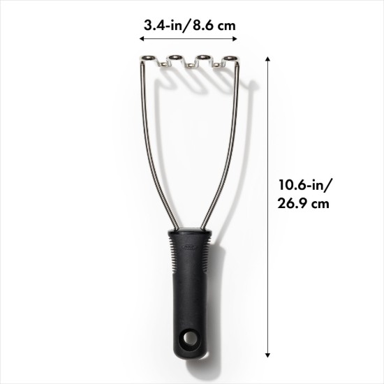 Zdrobitor cartofi, inox, 27 cm, "Good Grips" - OXO