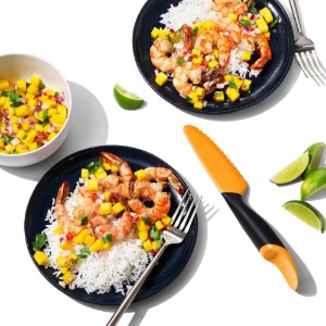 Cutit feliere cu lingura pentru mango, plastic - OXO
