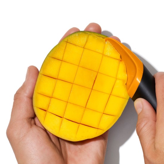 Cutit feliere cu lingura pentru mango, plastic, "Good Grips" - OXO