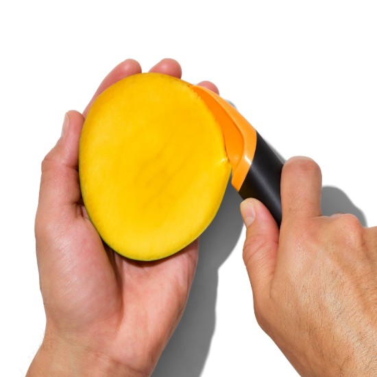 Cutit feliere cu lingura pentru mango, plastic, "Good Grips" - OXO