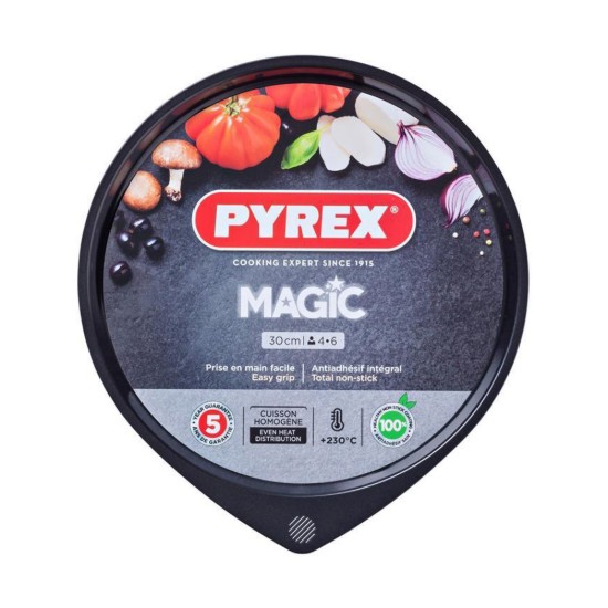 Tava pizza, otel carbon, 35x32cm - PYREX