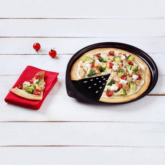 Tava pizza, otel carbon, 35x32cm, "Magic" - Pyrex