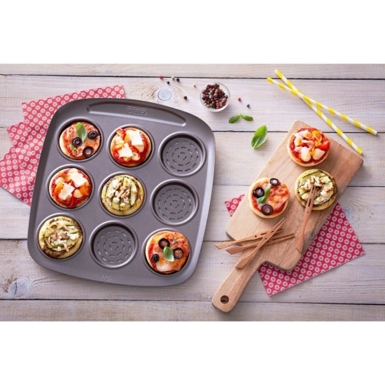 Tava mini-pizza, otel carbon, 30x28cm - PYREX