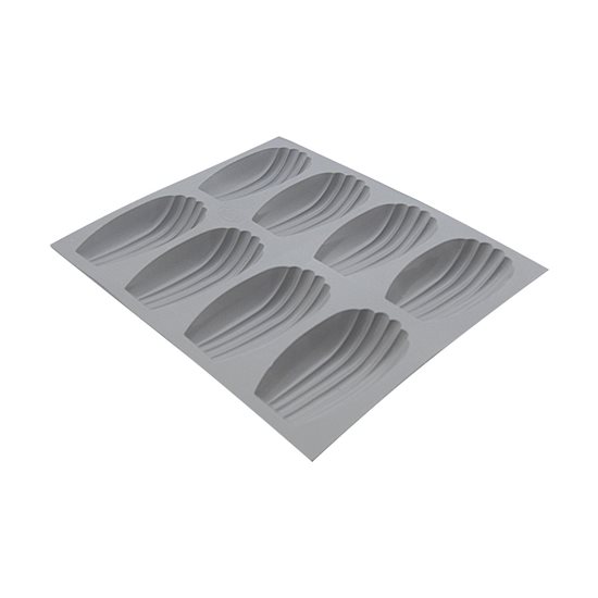 Forma din silicon pentru 8 madlene, 21 x 17,6 cm - de Buyer