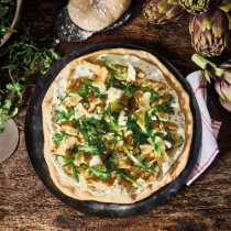 Tava pizza, otel albastru, 28 cm - de Buyer