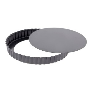 Forma tarta, cu baza detasabila, otel, 29 cm - de Buyer