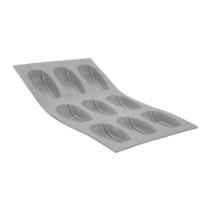 Forma silicon pentru 9 madlene, 30 x 17,6 cm - de Buyer