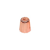 Forma de copt canneles, cupru, 4,5x4,2 cm - de Buyer