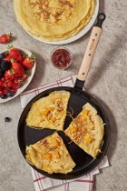 Tigaie clatite, aluminiu, 26cm, "Choc B Bois" - de Buyer Tigaie clatite, aluminiu, 26cm, "Choc B Bois" - de Buyer