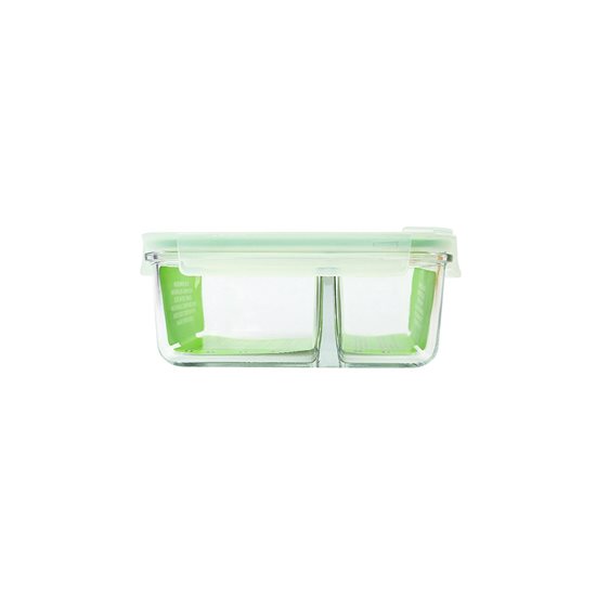 Caserola compartimentata, sticla, 670ml, "Air Type" - Glasslock