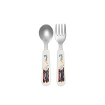 Set 2 tacamuri copii, inox, "Infant", Albastru - Cuitisan