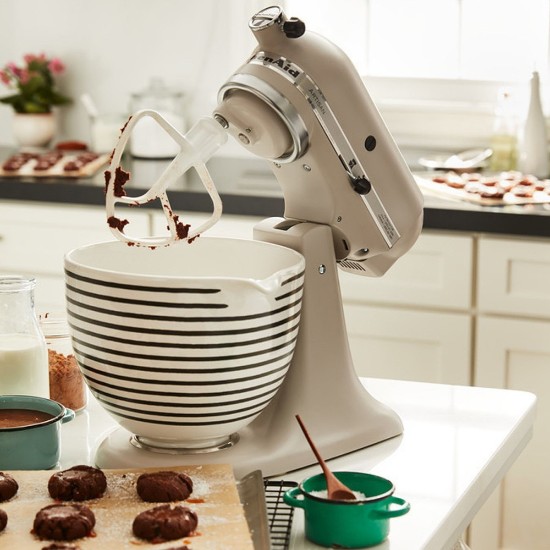 Bol ceramica, 4,7L, Pattern - KitchenAid